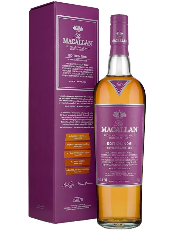 The Macallan Edition №5, gift box