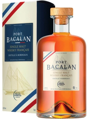 Виски Moon Harbour, Port Bacalan Single Malt, gift box 0.7 л