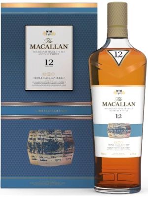 Виски Macallan, Triple Cask Matured 12 Years Old, gift box Limited Edition 0.7 л