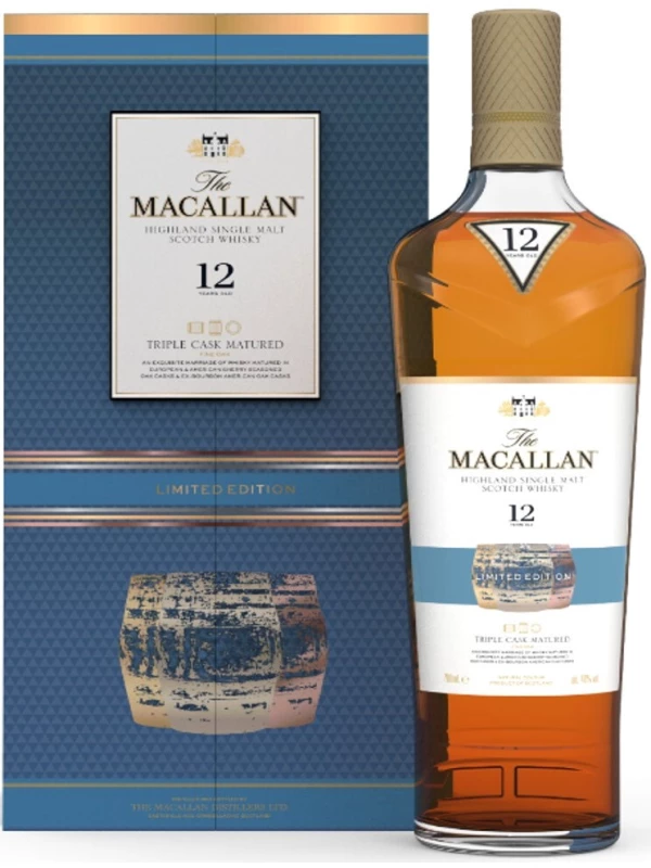 Macallan, Triple Cask Matured 12 Years Old, gift box Limited Edition
