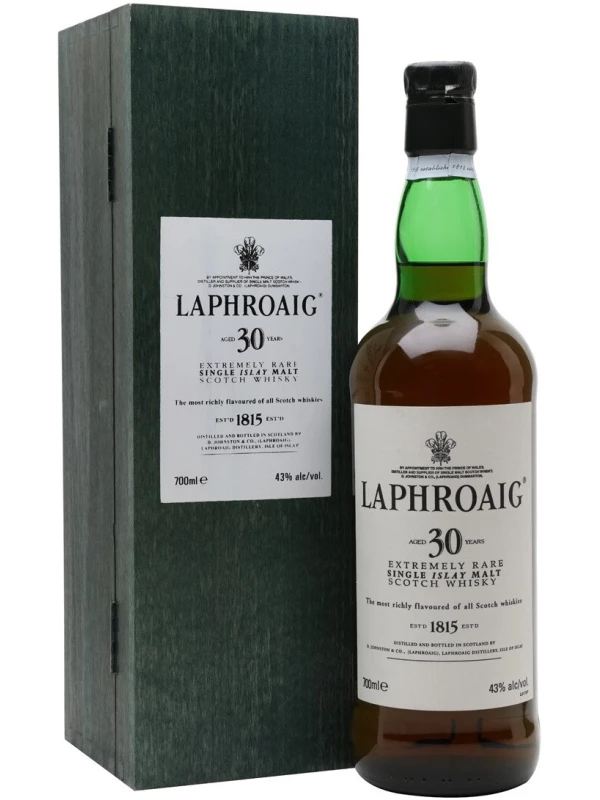 Laphroaig Malt 30 years old, with box
