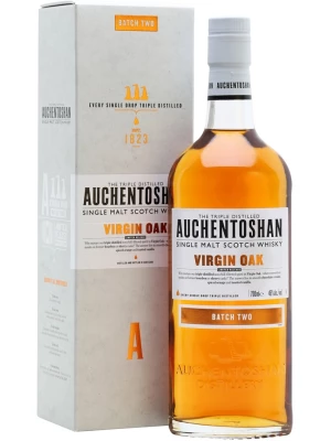Виски Auchentoshan Virgin Oak Batch 2, gift box 0.7 л