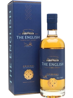 Виски English Whisky, Original Single Malt, gift box 0.7 л