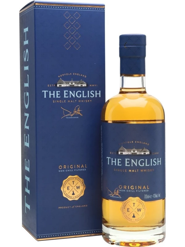 English Whisky, Original Single Malt, gift box
