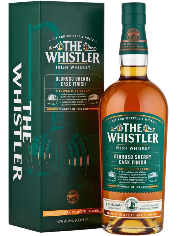 The Whistler Oloroso Sherry Cask Finish, gift box