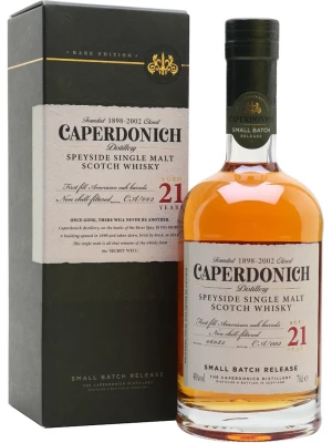 Виски Caperdonich 21 Years Old, gift box 0.7 л