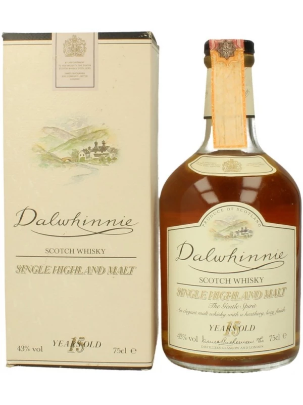 Dalwhinnie Malt 15 Years Old, with box