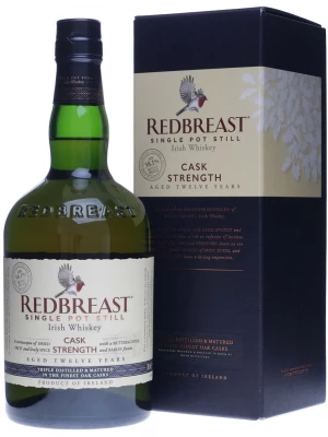 Виски Redbreast Cask Strength 12 Years Old (58,1%), gift box 0.7 л