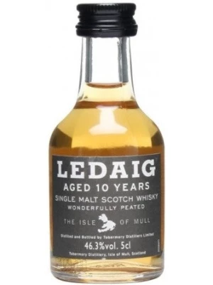 Виски Ledaig Aged 10 Years (46.3%) 0.05 л
