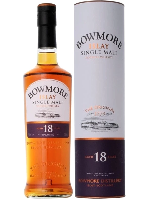 Bowmore 18 Years Old, In Tube