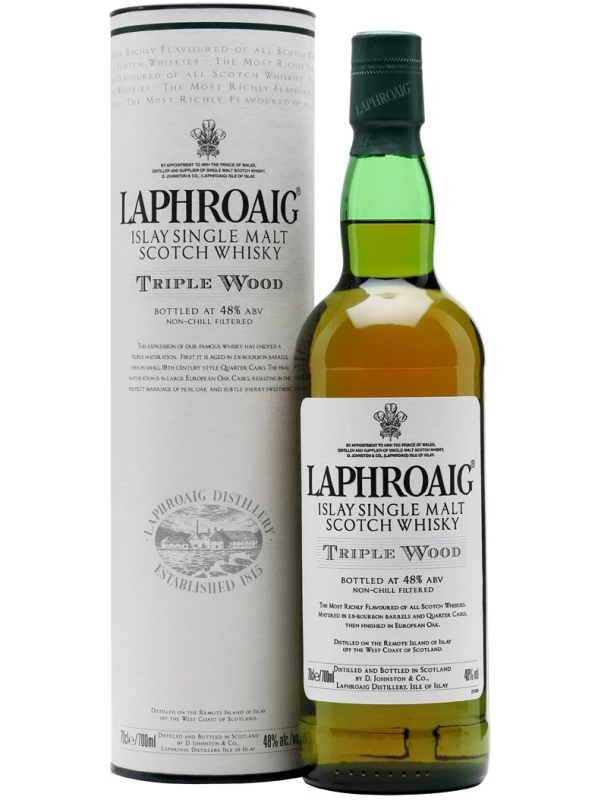 Laphroaig Triple Wood, in tube