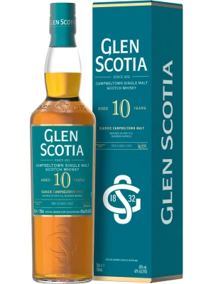 Виски Glen Scotia 10 Years Old, gift box 0.7 л