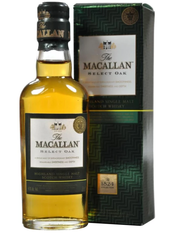 The Macallan 1824 Collection, Select Oak, gift box