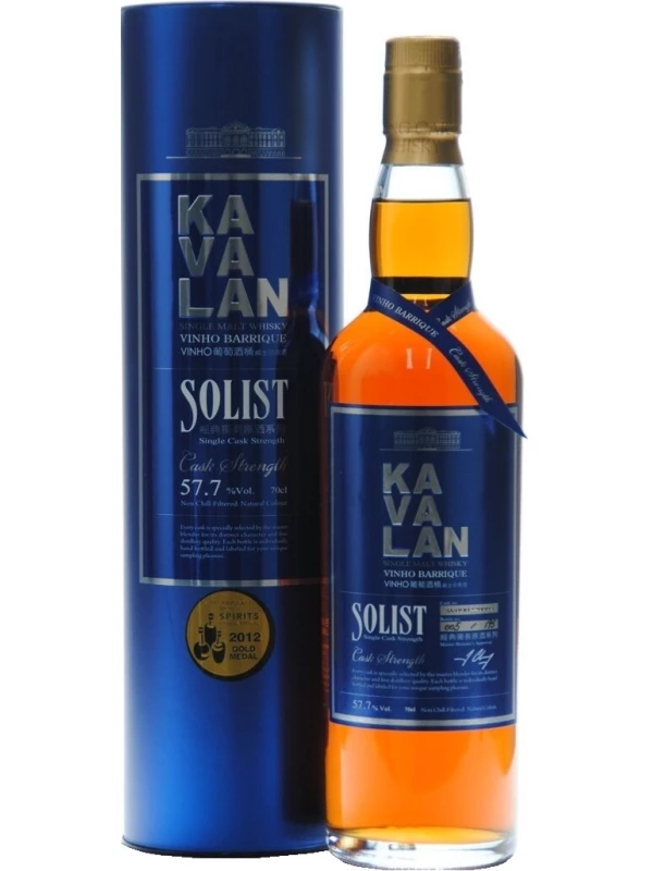 Kavalan, Solist Vinho Barrique, in tube