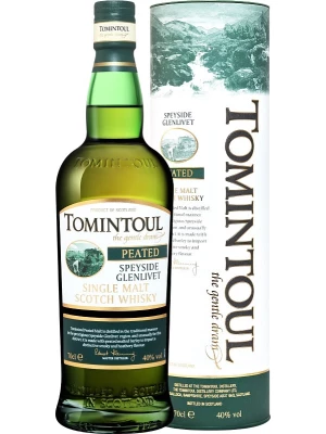 Виски Tomintoul Peatet, gift tube 0.7 л