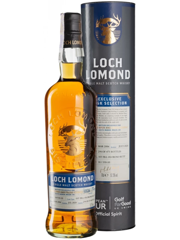 Loch Lomond Oloroso Cask #18/550-10, in tube