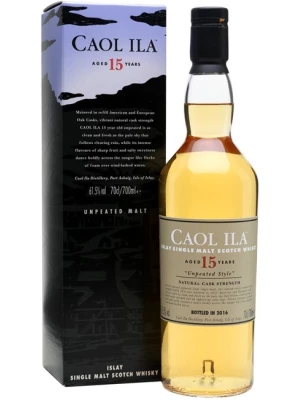Виски Caol Ila 15 Years Old Unpeated Style, gift box 0.7 л