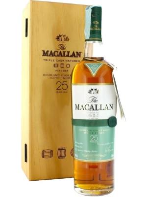 Виски Macallan Fine Oak 25 Years Old, with box 0.7 л