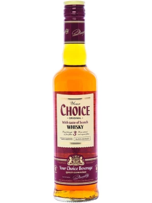 Виски Your Choice 3, With taste of Scotch Whisky 0.5 л