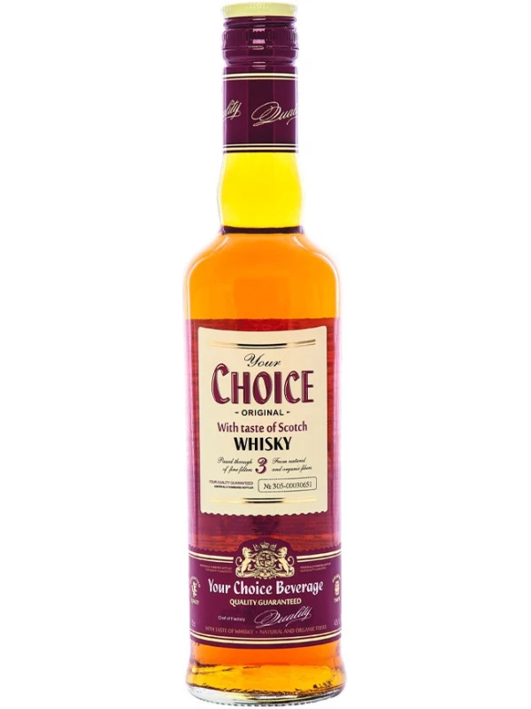 Your Choice 3, With taste of Scotch Whisky