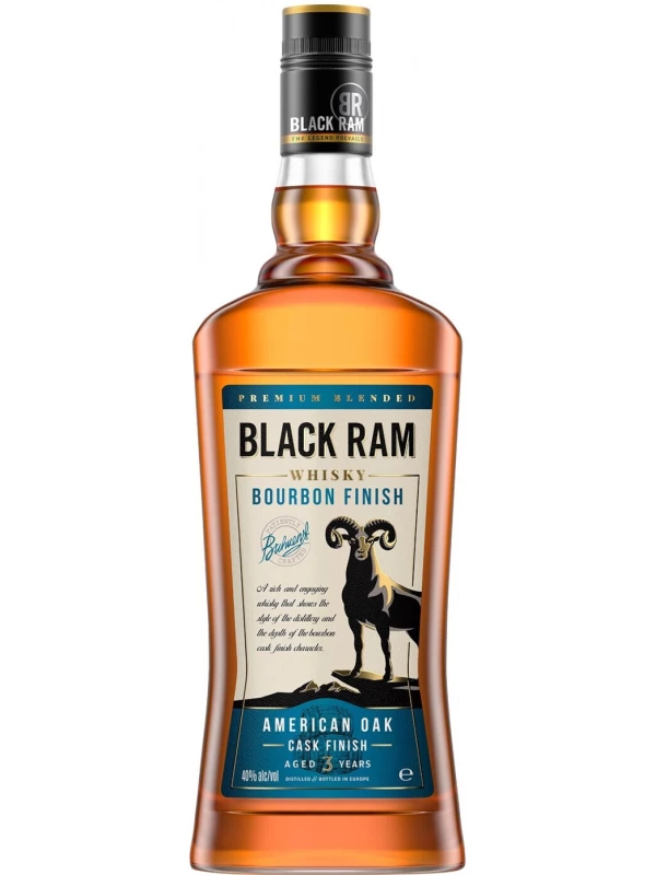 Black Ram Bourbon Finish 3 Years Old