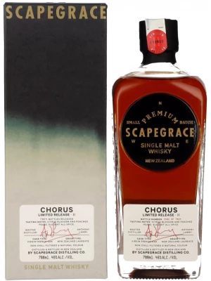 Виски Scapegrace Chorus II, gift box 0.7 л