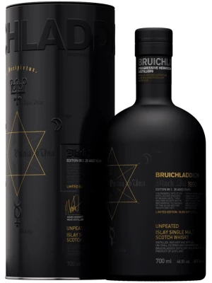 Виски Bruichladdich, Black Art Edition 06.1, in tube 1990 0.7 л