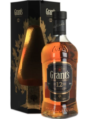 Виски Grant's 12 years old, gift box 0.75 л