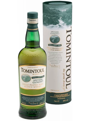 Виски Tomintoul With a Peaty Tang, gift tube 0.7 л