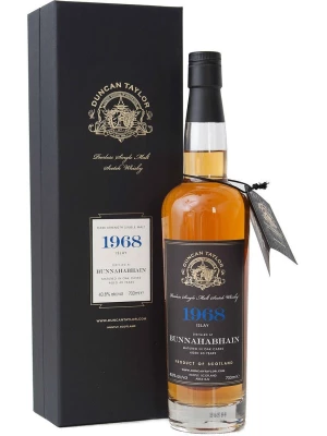 Виски Bunnahabhain 40 Years Old, Peerless 1968, gift box 1968 0.7 л