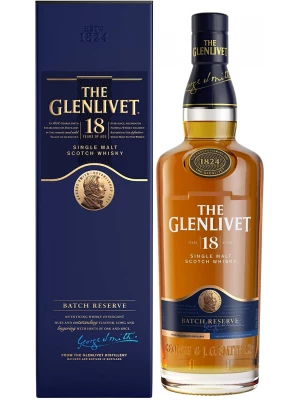 Виски The Glenlivet 18 years, with box 0.7 л