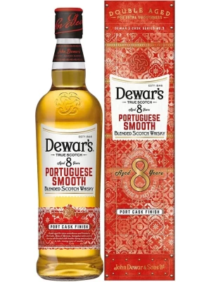 Виски Dewar's Portuguese Smooth 8 Years, gift box 0.7 л