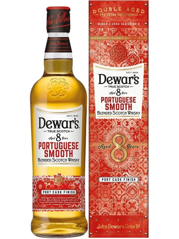 Dewar's Portuguese Smooth 8 Years, gift box