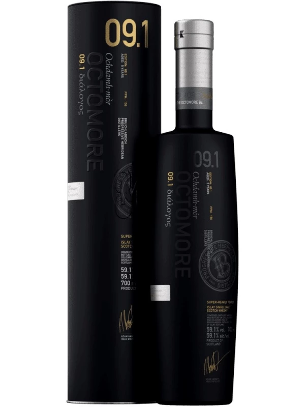 Bruichladdich, Octomore 09.1 Masterclass, in tube