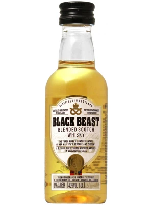 Виски Black Beast Blended Scotch Whisky 0.05 л