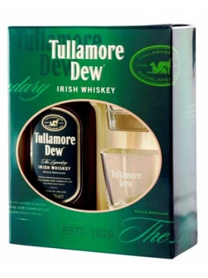 Виски Tullamore Dew, gift box with 2 glasses 0.7 л