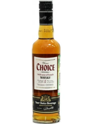 Виски Your Choice 5, With taste of Scotch Whisky 0.5 л