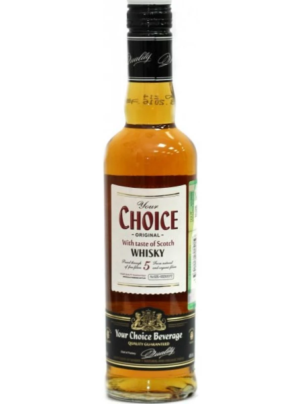 Your Choice 5, With taste of Scotch Whisky