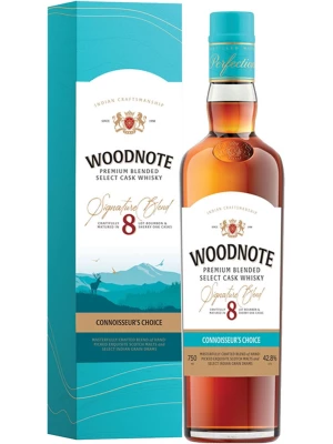 Виски Woodnote Premium Blended Select Cask, gift box 0.75 л