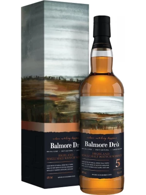 Виски Balmore Dru Highland 5 Years Old, gift box 0.7 л