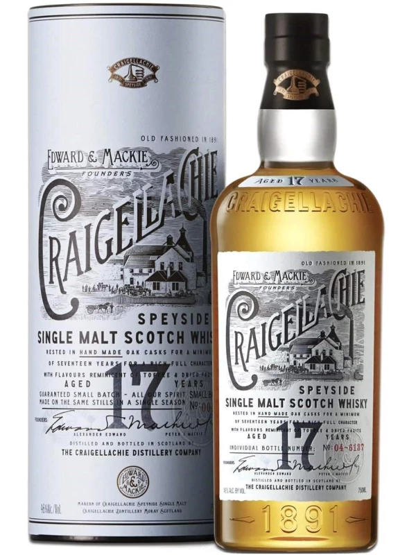 Craigellachie 17 Years Old, in tube