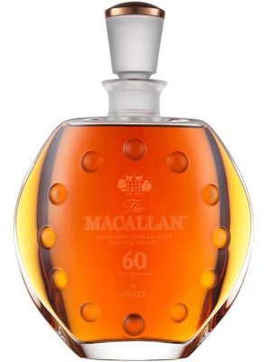 Виски The Macallan in Lalique, 60 Years Old, gift box 0.7 л