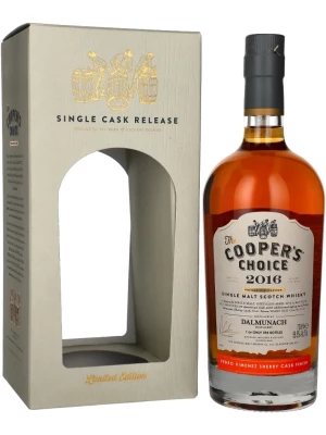 Виски The Cooper's Choice Dalmunach Single Malt Pedro Ximenez Sherry Cask Finish, gift box 2016 0.7 л