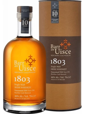 Виски Barr an Uisce 1803, 10 Years Old, gift box 0.7 л