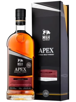 Виски M&H, Apex Peated Sherry Cask, gift box 0.7 л