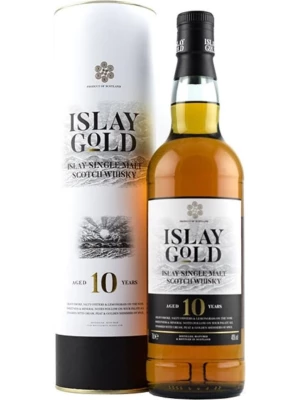 Виски Ian Macleod Distillers, Islay Gold 10 Years Old, in tube 0.7 л