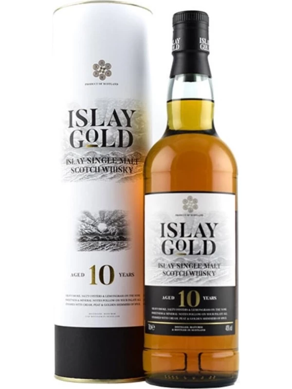 Ian Macleod Distillers, Islay Gold 10 Years Old, in tube