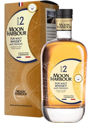 Виски Moon Harbour, Dock 2 Pur Malt Chateau Rieussec, gift box 0.7 л