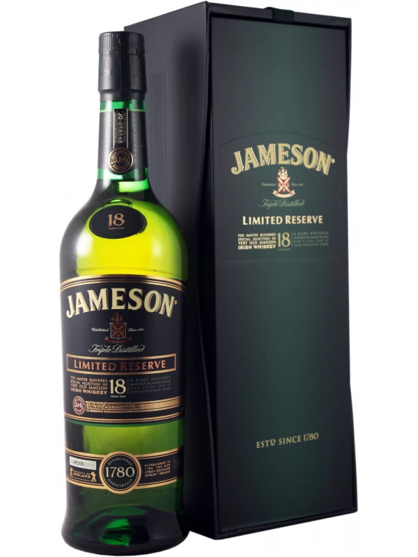 Jameson 18 Years Old, with box