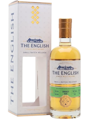 Виски English Whisky, Small Batch Release Smokey Oak Bourbon Cask Matured, gift box 0.7 л